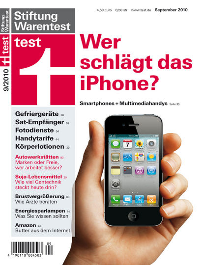 Zeitschrift test 09/2010