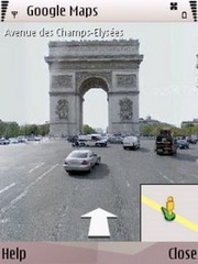 Google Maps Mobile mit Street View